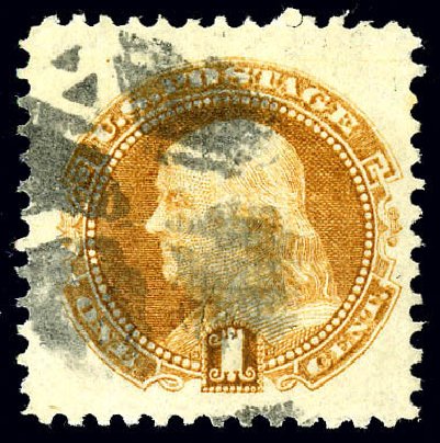 Value of US Stamp Scott Catalog 112: 1c 1869 Pictorial Franklin. Matthew Bennett International, Dec 2008, Sale 330, Lot 1558