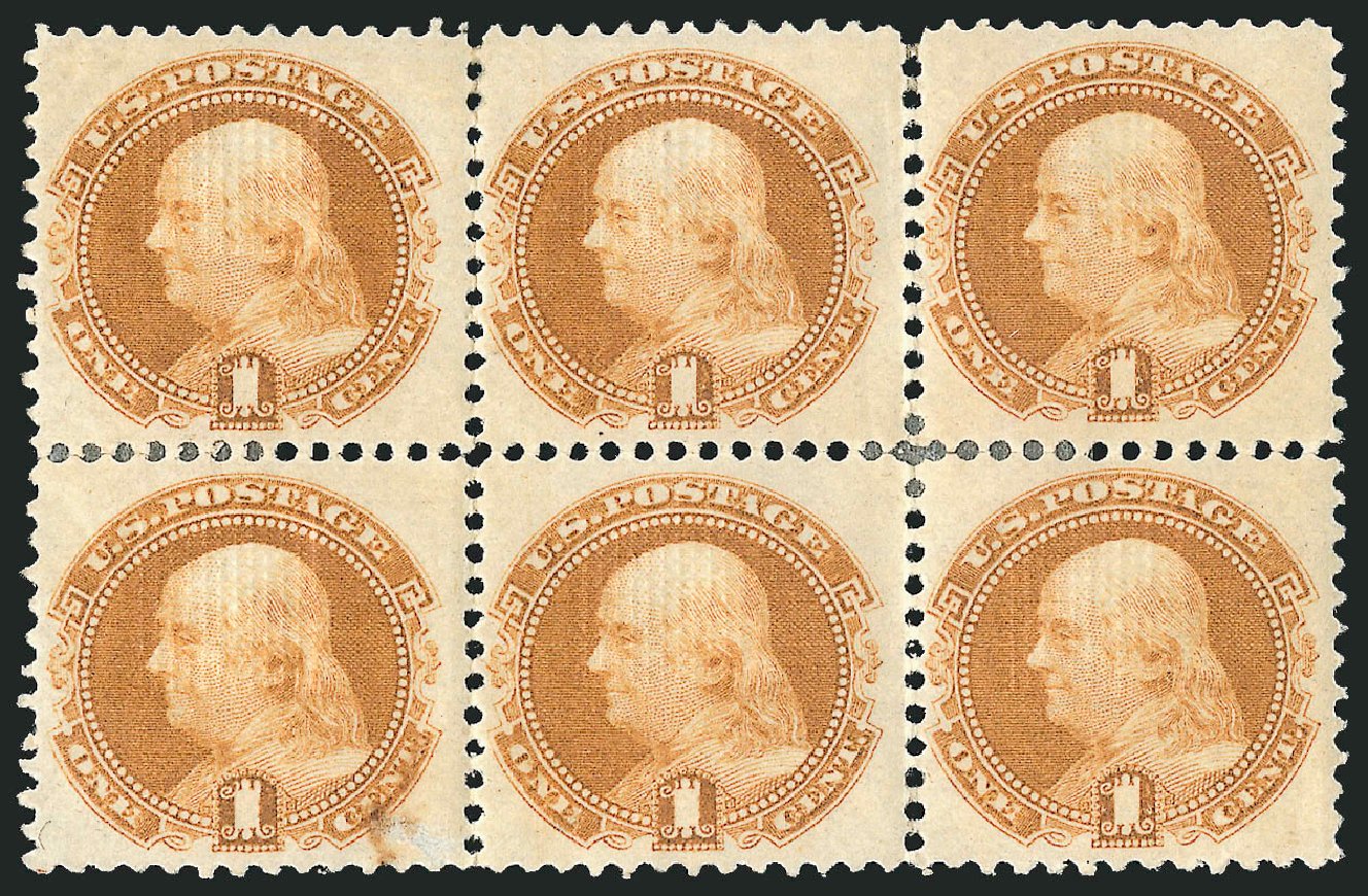 Cost of US Stamp Scott Cat. #112 - 1869 1c Pictorial Franklin. Robert Siegel Auction Galleries, Mar 2012, Sale 1021, Lot 288