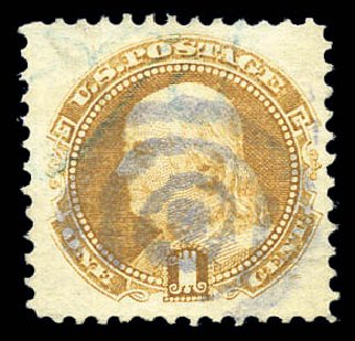 Price of US Stamp Scott Cat. # 112: 1c 1869 Pictorial Franklin. Matthew Bennett International, Sep 2010, Sale 333, Lot 3489