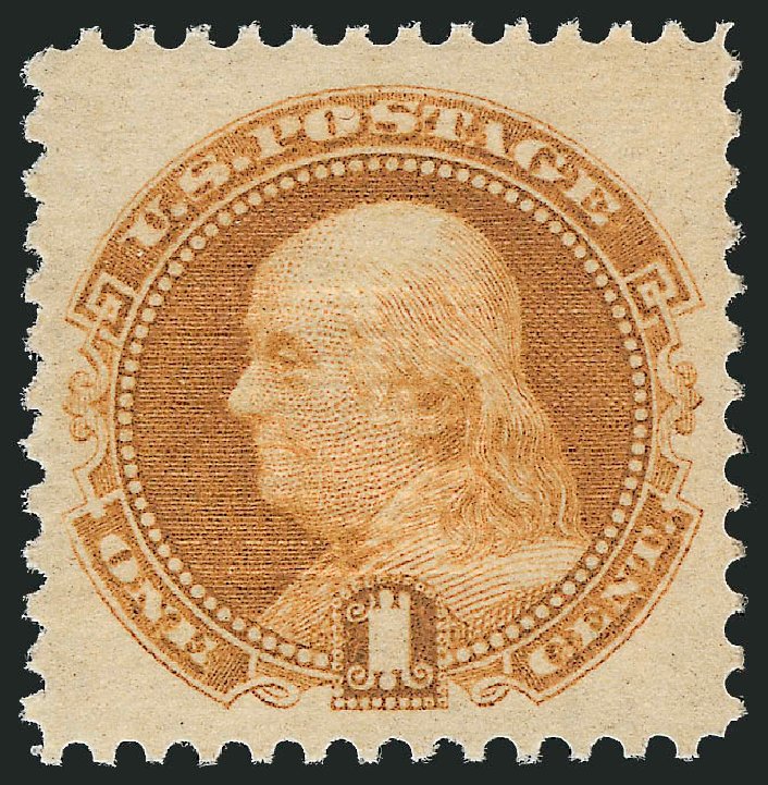 Costs of US Stamp Scott Catalog 112: 1c 1869 Pictorial Franklin. Robert Siegel Auction Galleries, Dec 2010, Sale 1000, Lot 1080
