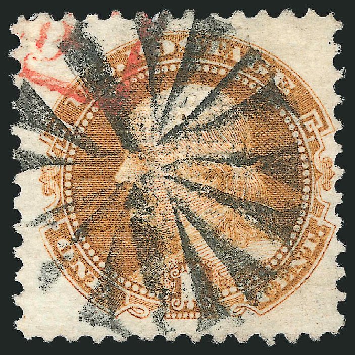 US Stamps Prices Scott Catalog 112: 1869 1c Pictorial Franklin. Robert Siegel Auction Galleries, Oct 2011, Sale 1013, Lot 150