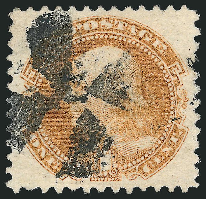 US Stamps Prices Scott # 112 - 1c 1869 Pictorial Franklin. Robert Siegel Auction Galleries, Oct 2010, Sale 997, Lot 5440