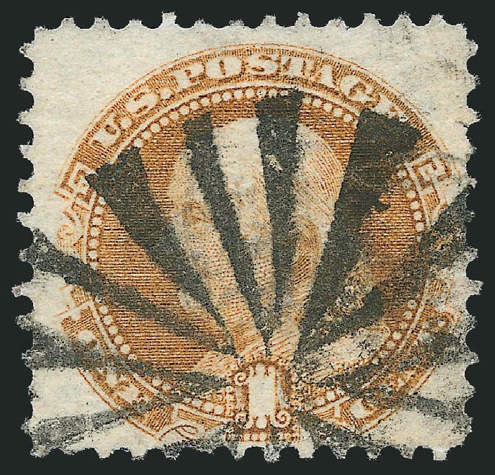 Value of US Stamps Scott #112 - 1869 1c Pictorial Franklin. Robert Siegel Auction Galleries, Mar 2011, Sale 1007, Lot 2265