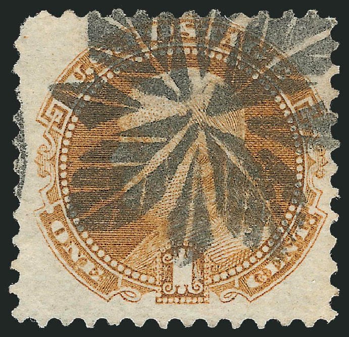 Prices of US Stamp Scott Catalogue # 112: 1869 1c Pictorial Franklin. Robert Siegel Auction Galleries, Oct 2011, Sale 1013, Lot 145