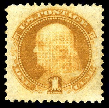 US Stamps Values Scott 112: 1869 1c Pictorial Franklin. Matthew Bennett International, Dec 2008, Sale 330, Lot 1552