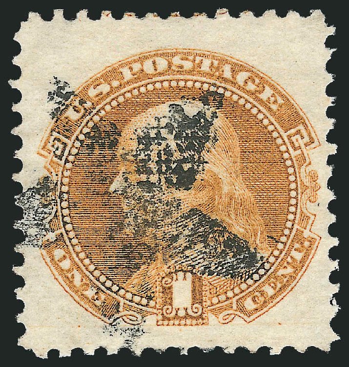 Prices of US Stamp Scott Catalogue 112: 1869 1c Pictorial Franklin. Robert Siegel Auction Galleries, Dec 2012, Sale 1037, Lot 1652