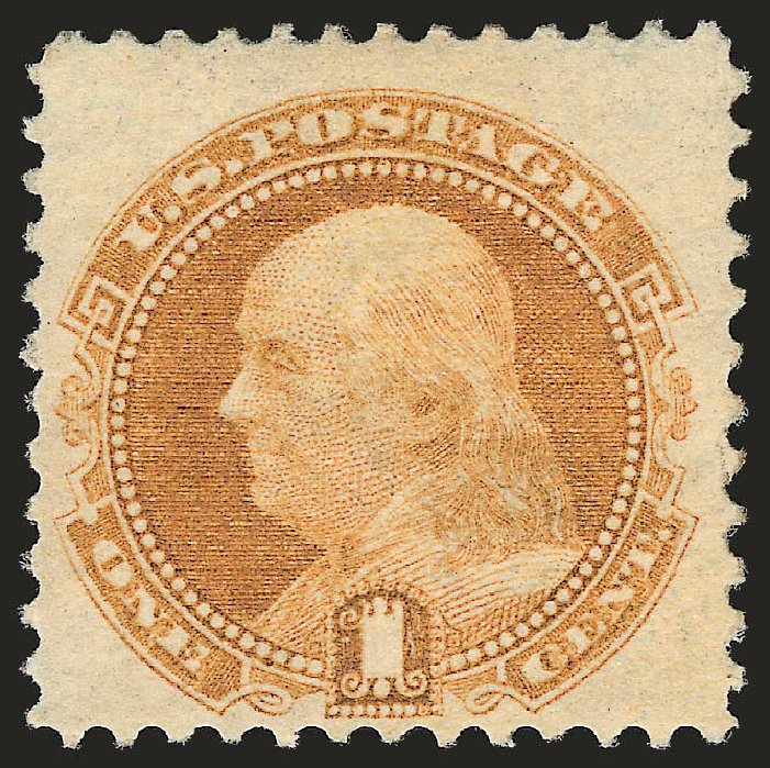 US Stamps Prices Scott Catalogue # 112: 1869 1c Pictorial Franklin. Robert Siegel Auction Galleries, Jan 2009, Sale 968, Lot 152