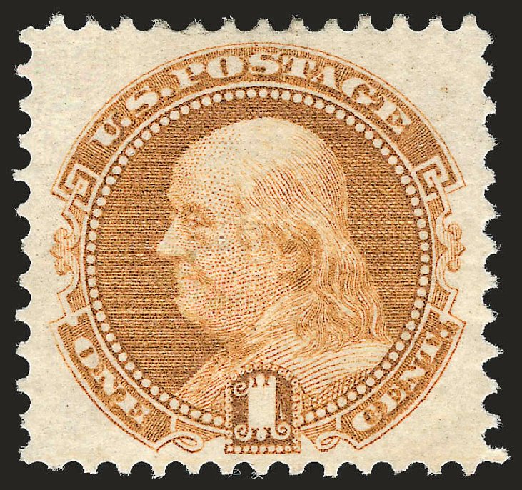 Price of US Stamp Scott Catalogue # 112: 1c 1869 Pictorial Franklin. Robert Siegel Auction Galleries, Jun 2009, Sale 975, Lot 1332