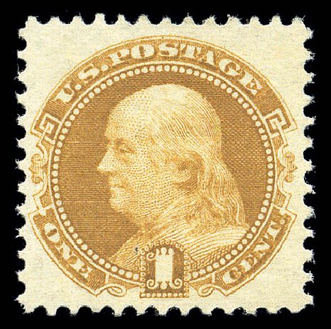 Price of US Stamps Scott Cat. # 112: 1869 1c Pictorial Franklin. Matthew Bennett International, Sep 2010, Sale 331, Lot 463