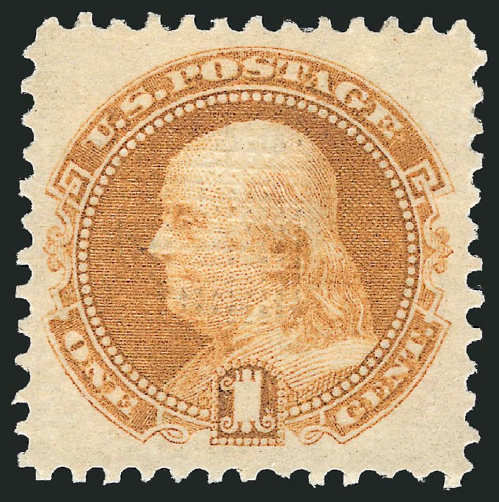 Values of US Stamps Scott #112 - 1c 1869 Pictorial Franklin. Robert Siegel Auction Galleries, Oct 2011, Sale 1013, Lot 133