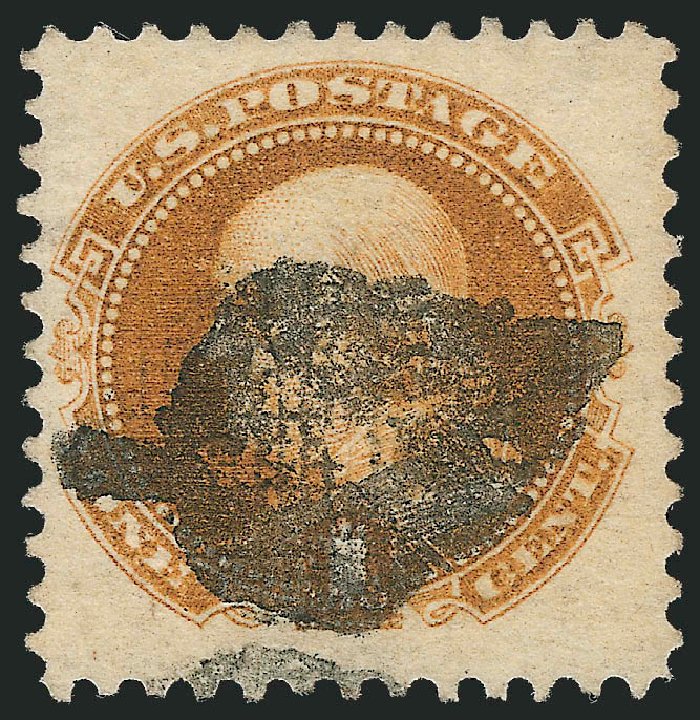 US Stamp Values Scott Catalog 112 - 1c 1869 Pictorial Franklin. Robert Siegel Auction Galleries, Dec 2012, Sale 1037, Lot 1653
