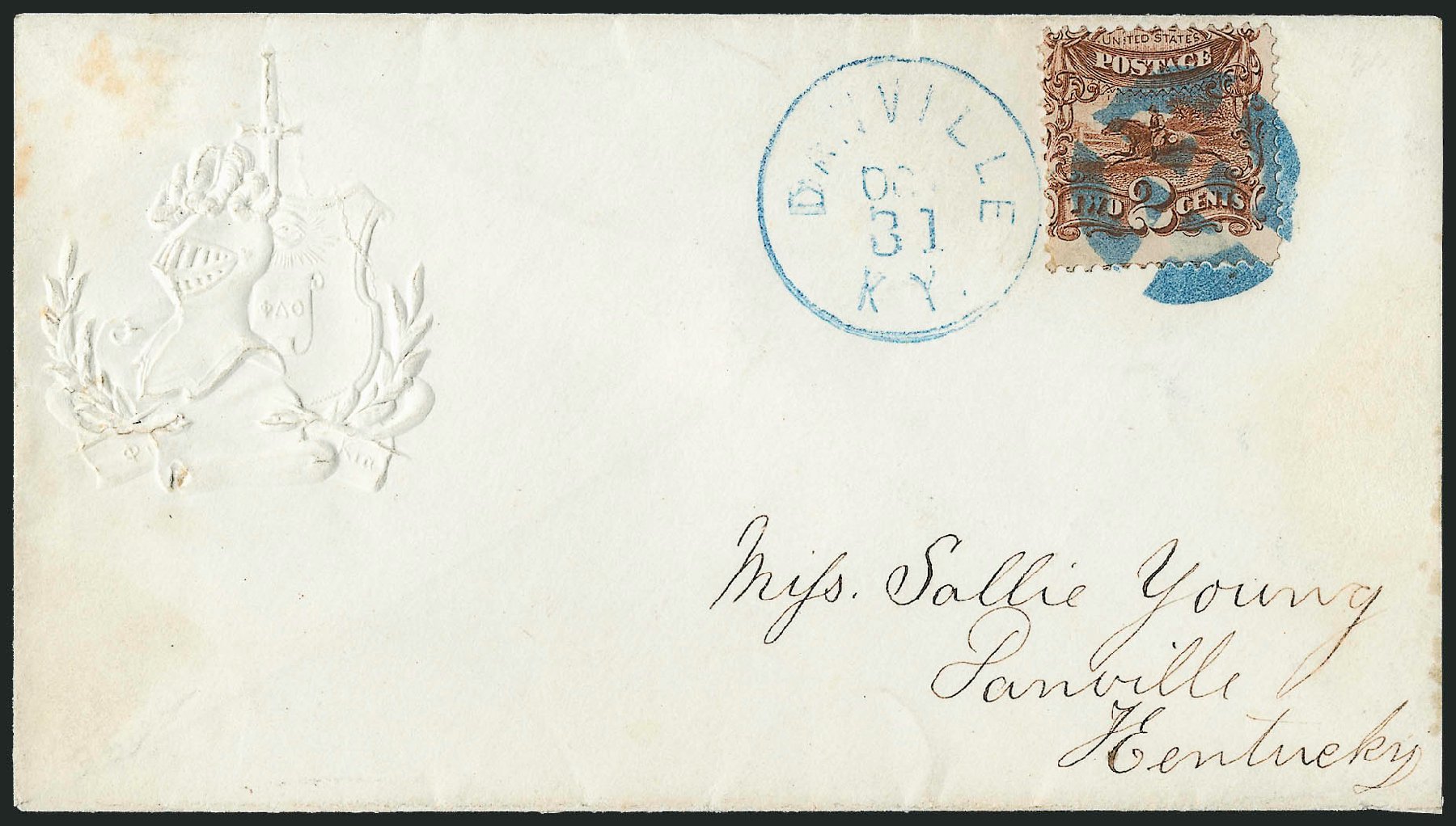 Value of US Stamp Scott 113: 1869 2c Pictorial Horse Rider. Robert Siegel Auction Galleries, Oct 2011, Sale 1013, Lot 157