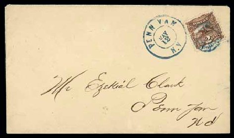 Price of US Stamps Scott Catalog 113 - 2c 1869 Pictorial Horse Rider. Matthew Bennett International, Dec 2007, Sale 323, Lot 268