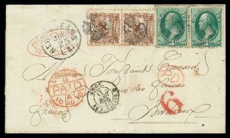 US Stamps Prices Scott #113 - 2c 1869 Pictorial Horse Rider. Matthew Bennett International, Dec 2007, Sale 323, Lot 269