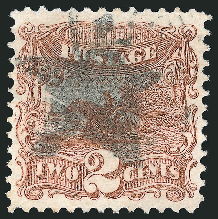 Value of US Stamps Scott Catalogue #113: 2c 1869 Pictorial Horse Rider. Robert Siegel Auction Galleries, Mar 2011, Sale 1004, Lot 20