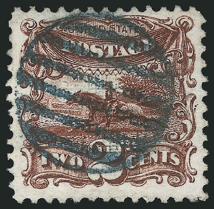Prices of US Stamp Scott Catalogue # 113: 1869 2c Pictorial Horse Rider. Robert Siegel Auction Galleries, Mar 2014, Sale 1067, Lot 1100