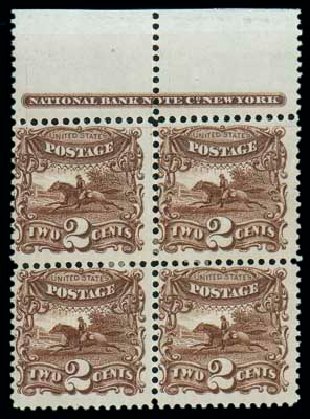 US Stamps Prices Scott Cat. # 113 - 1869 2c Pictorial Horse Rider. Matthew Bennett International, Dec 2007, Sale 325, Lot 1581