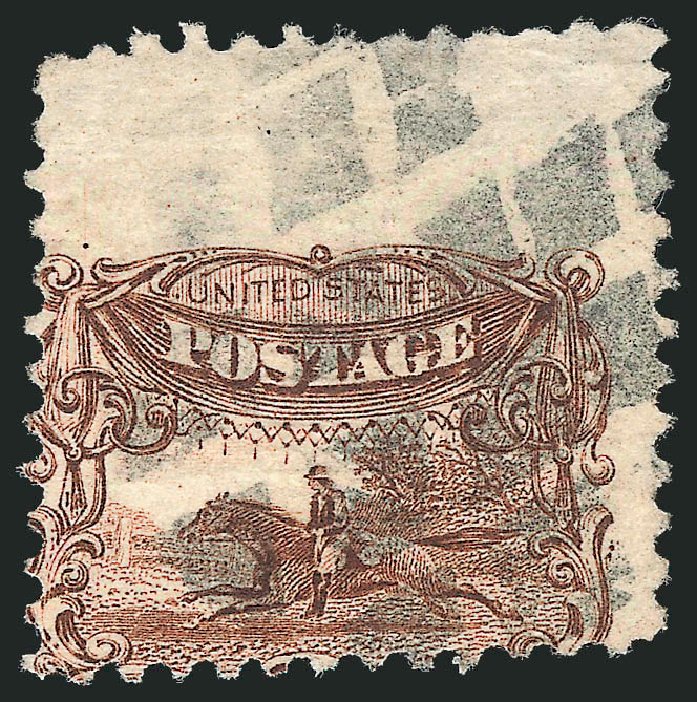 Costs of US Stamp Scott #113 - 2c 1869 Pictorial Horse Rider. Robert Siegel Auction Galleries, Jun 2012, Sale 1026, Lot 1251