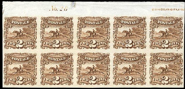 Value of US Stamps Scott Catalog # 113: 1869 2c Pictorial Horse Rider. Matthew Bennett International, Mar 2012, Sale 344, Lot 4314