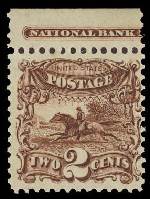 Prices of US Stamp Scott # 113: 1869 2c Pictorial Horse Rider. Daniel Kelleher Auctions, Jun 2012, Sale 630, Lot 1325