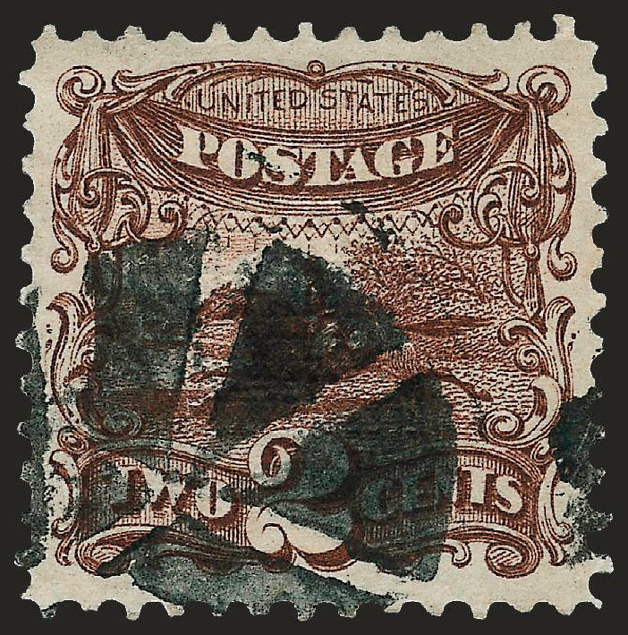 Prices of US Stamps Scott Cat. 113 - 1869 2c Pictorial Horse Rider. Robert Siegel Auction Galleries, Oct 2008, Sale 963, Lot 645