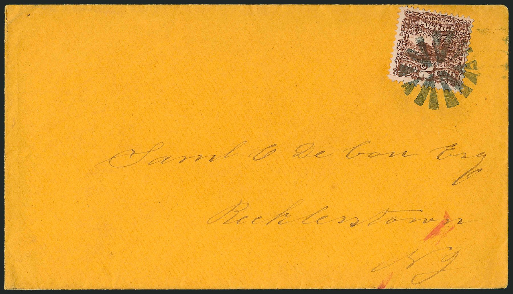 US Stamp Prices Scott #113: 1869 2c Pictorial Horse Rider. Robert Siegel Auction Galleries, Mar 2011, Sale 1004, Lot 26