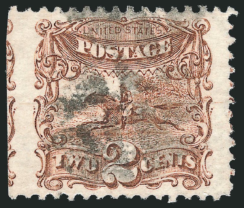 Cost of US Stamp Scott # 113: 2c 1869 Pictorial Horse Rider. Robert Siegel Auction Galleries, Oct 2010, Sale 997, Lot 5446