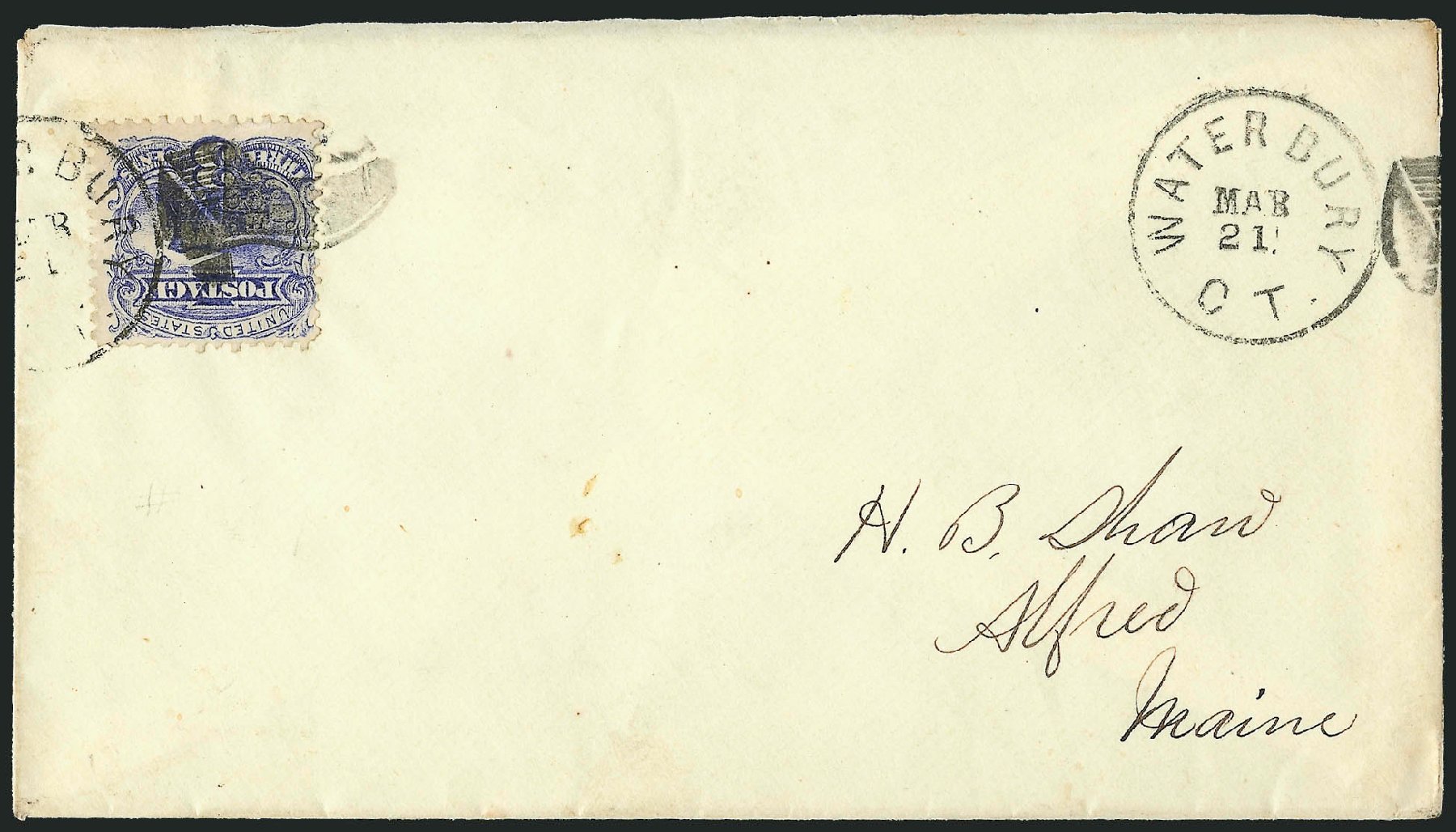 Cost of US Stamps Scott #114: 3c 1869 Pictorial Locomotive. Robert Siegel Auction Galleries, Mar 2011, Sale 1004, Lot 47