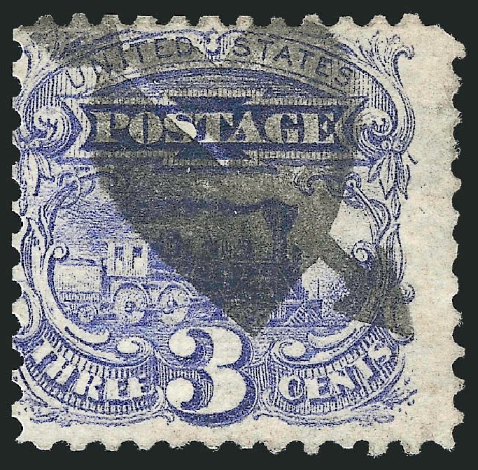 Costs of US Stamps Scott #114 - 3c 1869 Pictorial Locomotive. Robert Siegel Auction Galleries, Oct 2011, Sale 1013, Lot 167