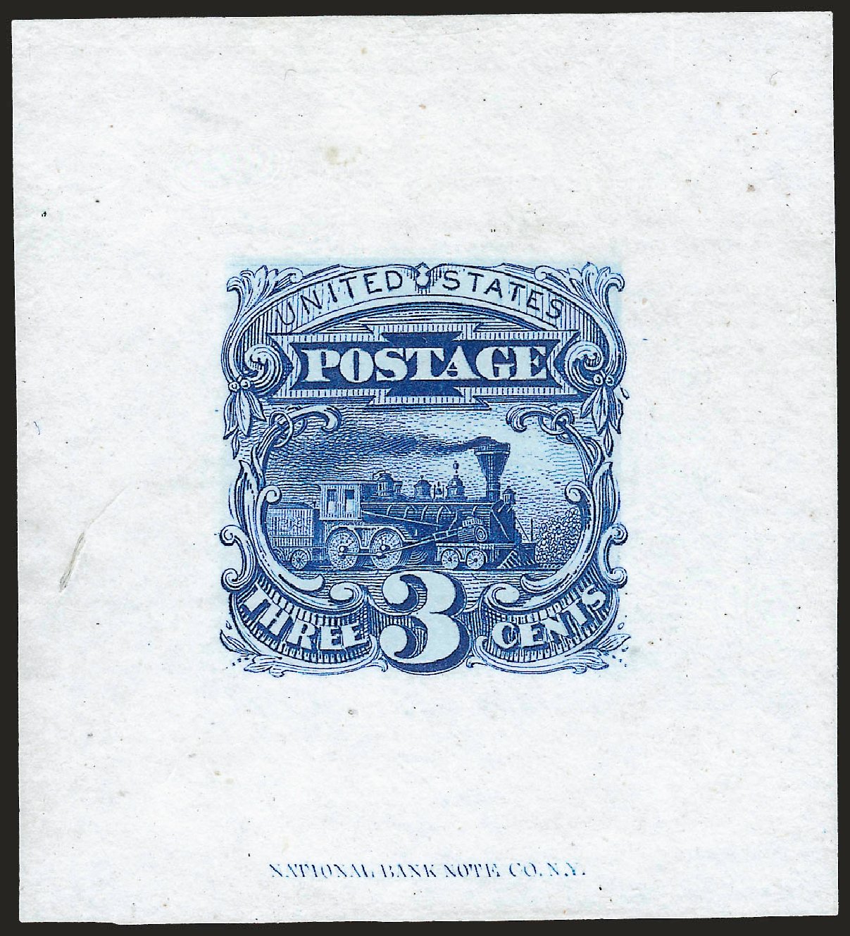 Price of US Stamps Scott Catalogue # 114 - 1869 3c Pictorial Locomotive. Robert Siegel Auction Galleries, Jun 2009, Sale 975, Lot 1017