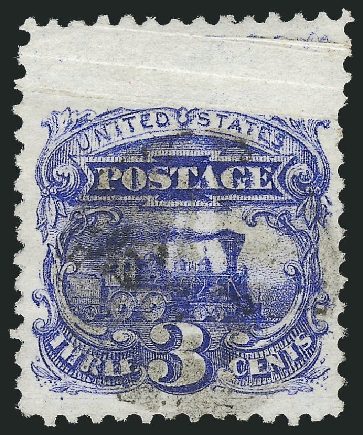 Prices of US Stamp Scott 114: 1869 3c Pictorial Locomotive. Robert Siegel Auction Galleries, Mar 2011, Sale 1004, Lot 59