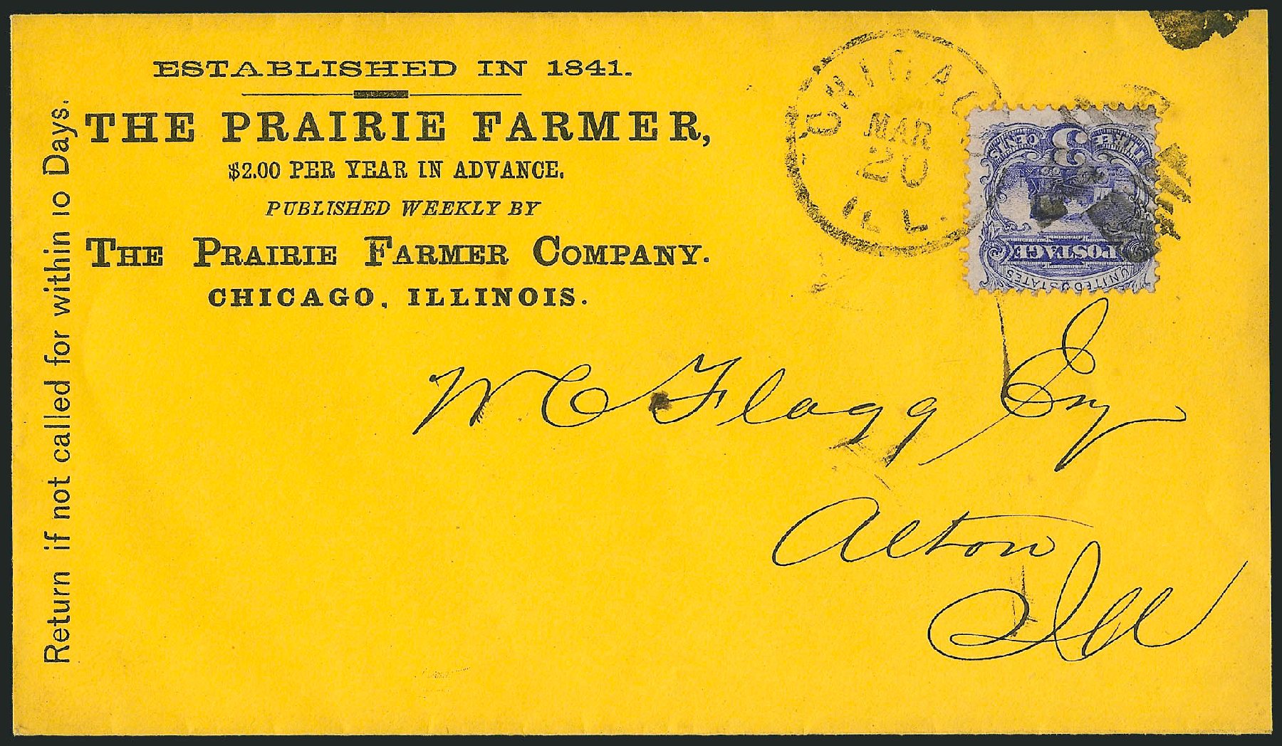 Prices of US Stamp Scott #114: 1869 3c Pictorial Locomotive. Robert Siegel Auction Galleries, Mar 2011, Sale 1004, Lot 79