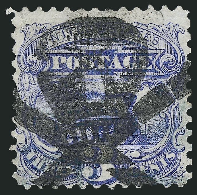 Price of US Stamps Scott Cat. # 114 - 3c 1869 Pictorial Locomotive. Robert Siegel Auction Galleries, Mar 2011, Sale 1004, Lot 40