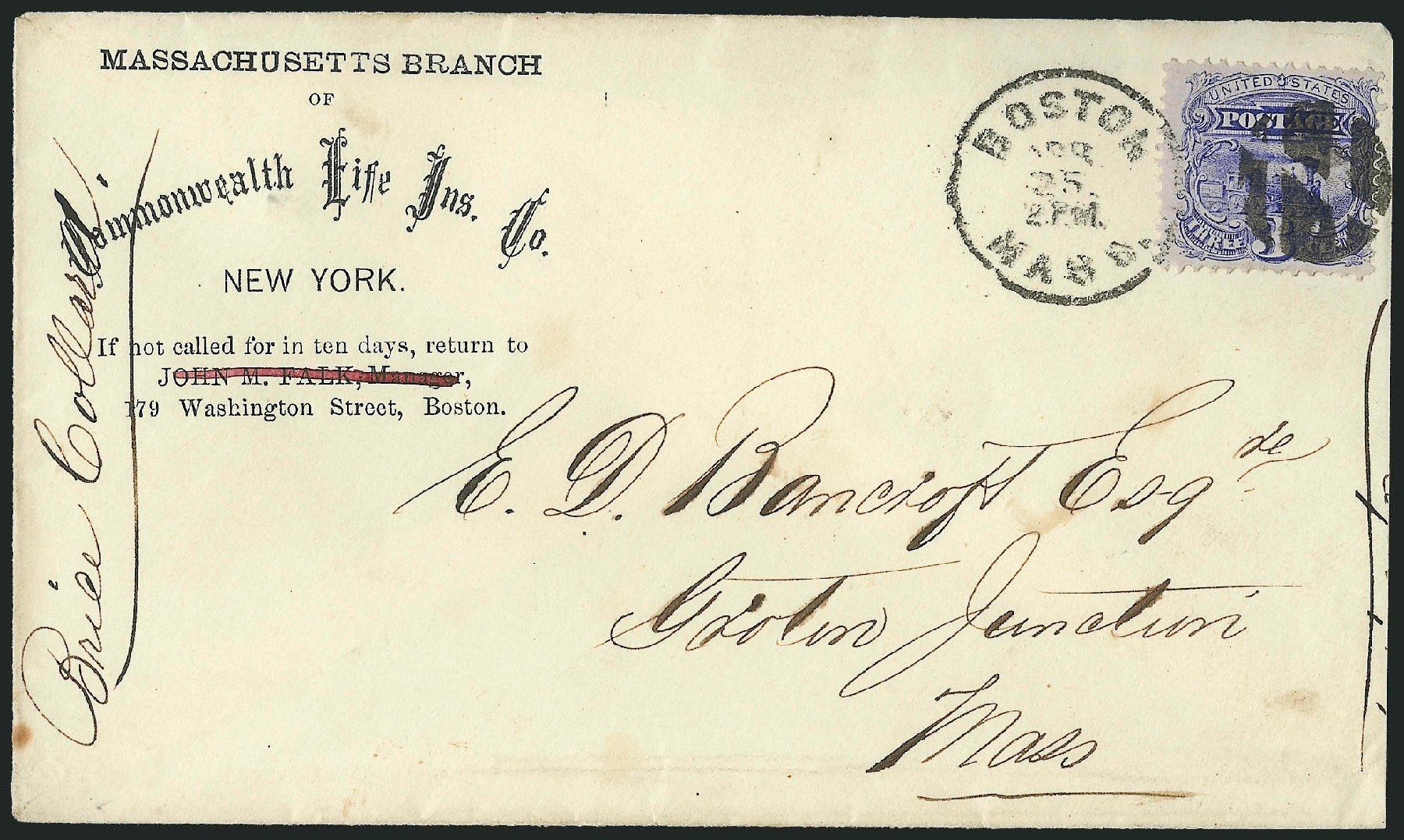 Price of US Stamps Scott Cat. # 114 - 3c 1869 Pictorial Locomotive. Robert Siegel Auction Galleries, Mar 2011, Sale 1004, Lot 80