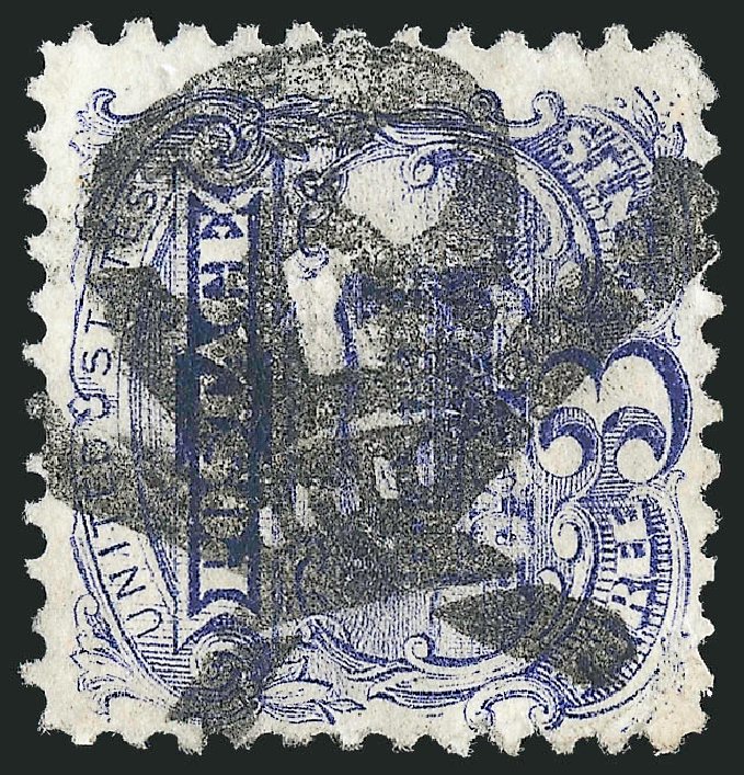 Price of US Stamp Scott Cat. 114: 3c 1869 Pictorial Locomotive. Robert Siegel Auction Galleries, Oct 2011, Sale 1013, Lot 161