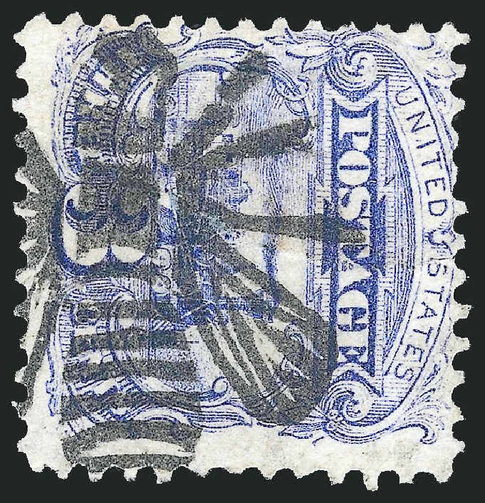 Cost of US Stamps Scott Cat. 114: 3c 1869 Pictorial Locomotive. Robert Siegel Auction Galleries, Oct 2011, Sale 1013, Lot 162