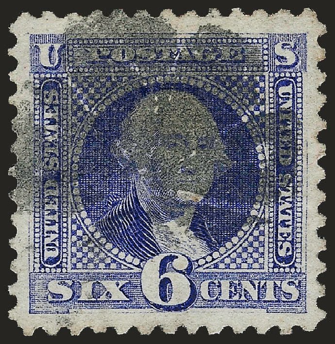 Costs of US Stamps Scott Catalogue 115: 6c 1869 Pictorial Washington. Robert Siegel Auction Galleries, Oct 2008, Sale 963, Lot 657