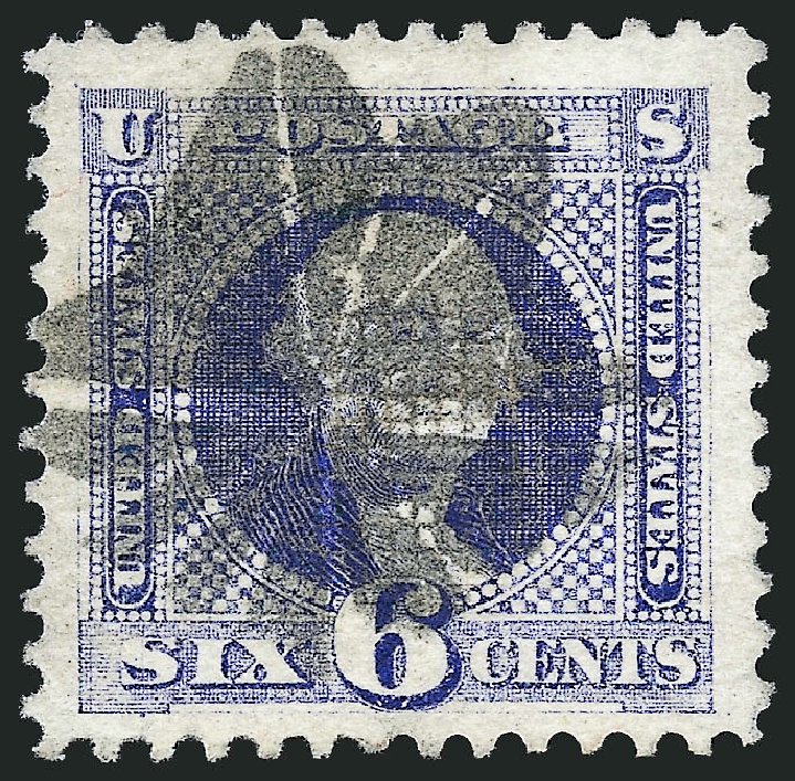 Value of US Stamp Scott Cat. # 115: 6c 1869 Pictorial Washington. Robert Siegel Auction Galleries, Oct 2008, Sale 963, Lot 658
