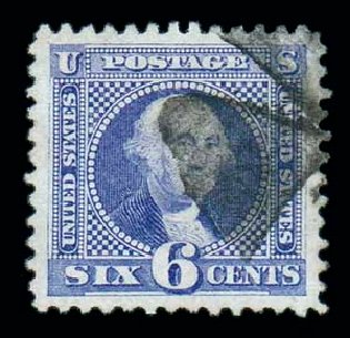 Value of US Stamps Scott Cat. 115 - 1869 6c Pictorial Washington. Matthew Bennett International, Dec 2007, Sale 323, Lot 279