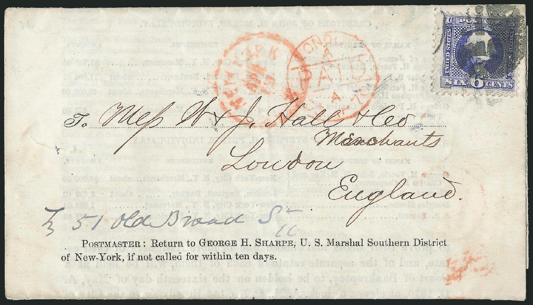 Costs of US Stamps Scott Catalogue # 115: 1869 6c Pictorial Washington. Robert Siegel Auction Galleries, Mar 2011, Sale 1004, Lot 99