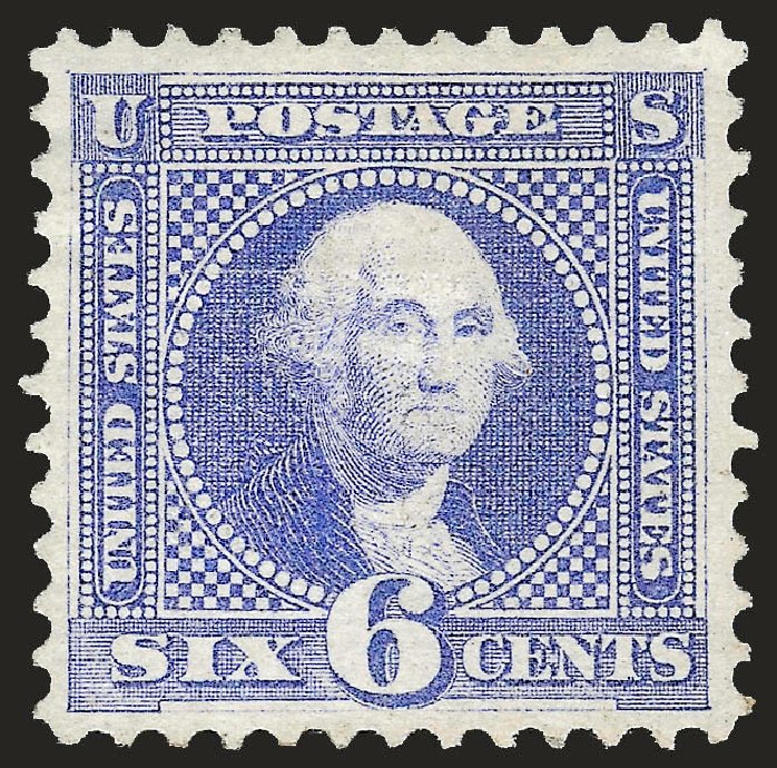 Value of US Stamps Scott Cat. 115: 6c 1869 Pictorial Washington. Robert Siegel Auction Galleries, Apr 2010, Sale 984, Lot 381