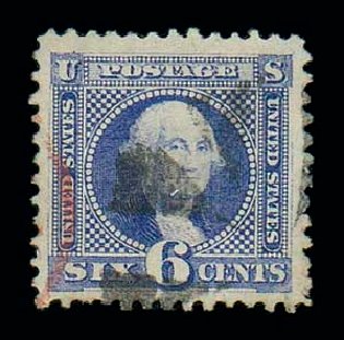 Price of US Stamp Scott Catalogue 115 - 6c 1869 Pictorial Washington. Matthew Bennett International, Jun 2007, Sale 319, Lot 1155