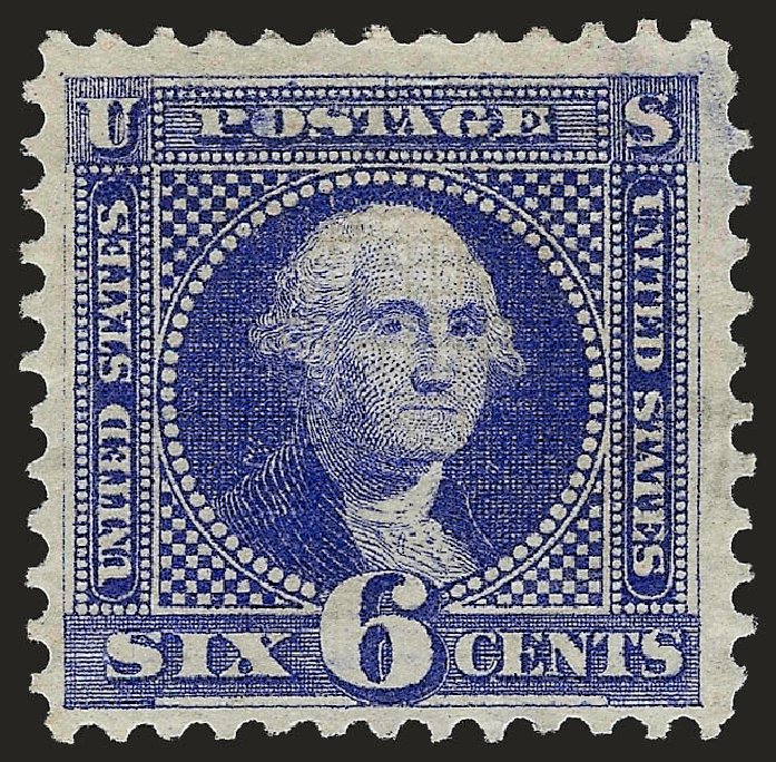 Cost of US Stamp Scott Cat. # 115 - 6c 1869 Pictorial Washington. Robert Siegel Auction Galleries, Oct 2008, Sale 963, Lot 655
