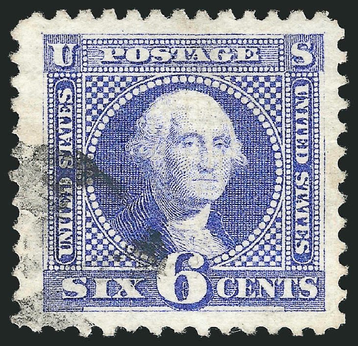 Prices of US Stamps Scott #115: 6c 1869 Pictorial Washington. Robert Siegel Auction Galleries, Dec 2012, Sale 1037, Lot 1662