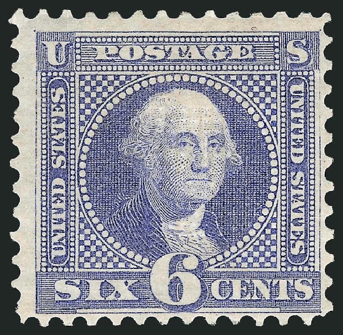 Values of US Stamps Scott Catalogue 115 - 1869 6c Pictorial Washington. Robert Siegel Auction Galleries, Dec 2009, Sale 982, Lot 5313