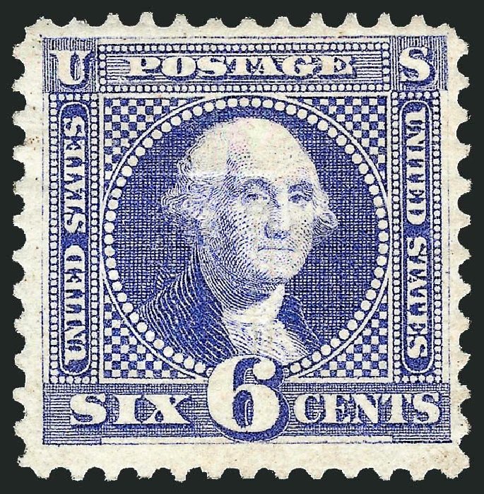 Value of US Stamps Scott # 115 - 6c 1869 Pictorial Washington. Robert Siegel Auction Galleries, Jul 2013, Sale 1050, Lot 236