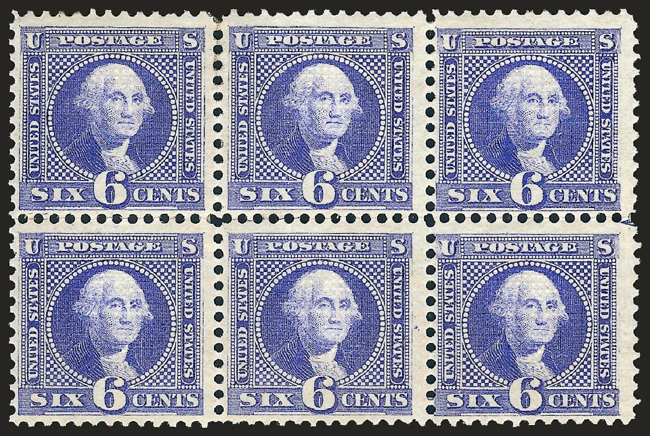 Values of US Stamp Scott Catalogue 115 - 1869 6c Pictorial Washington. Robert Siegel Auction Galleries, Oct 2008, Sale 963, Lot 656
