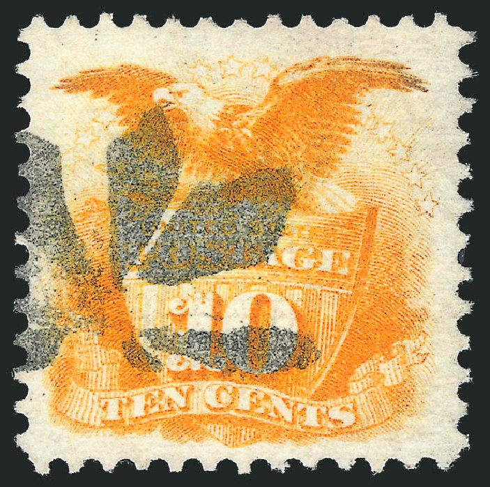 Cost of US Stamp Scott Catalogue # 116: 10c 1869 Pictorial Shield Eagle. Robert Siegel Auction Galleries, Jun 2011, Sale 1011, Lot 507