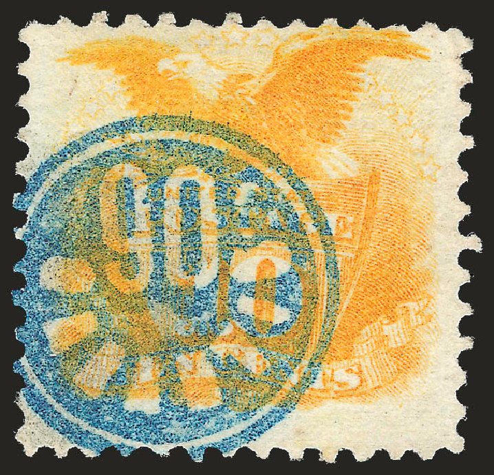 Value of US Stamps Scott Catalog #116: 10c 1869 Pictorial Shield Eagle. Robert Siegel Auction Galleries, Sep 2009, Sale 976, Lot 1448
