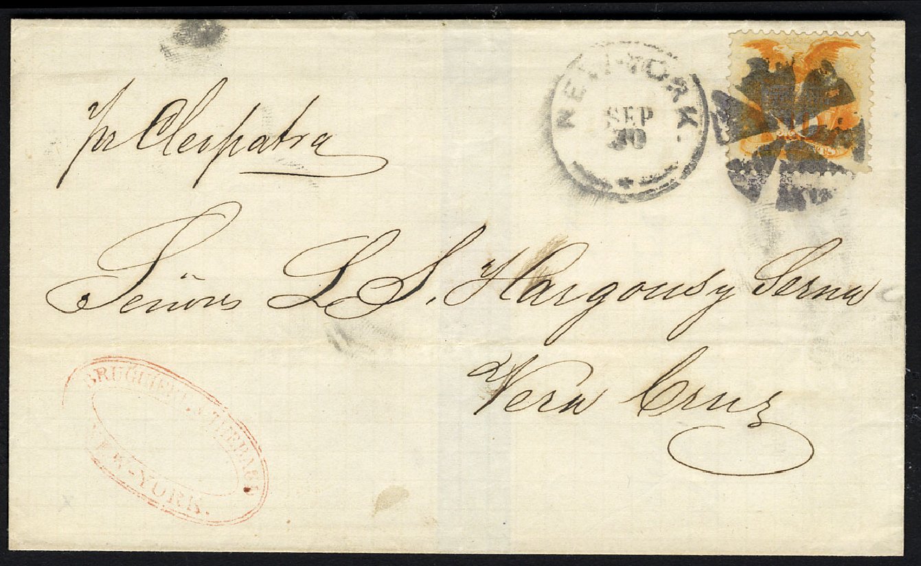 Price of US Stamp Scott Catalogue # 116: 1869 10c Pictorial Shield Eagle. Cherrystone Auctions, Jan 2010, Sale 201001, Lot 89